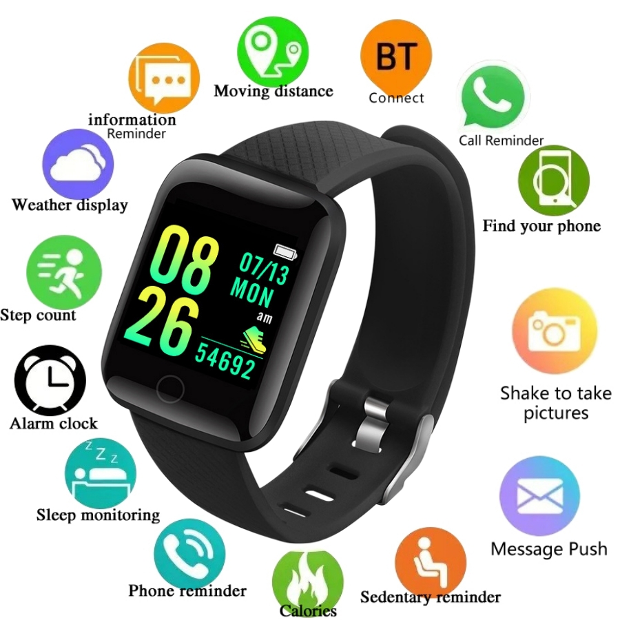 Watch Smart Y68 - Çok İşlevli akıllı saat erkek kadın