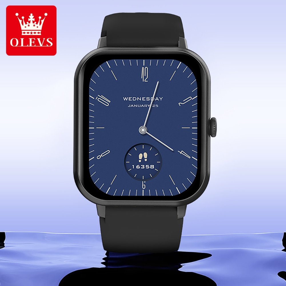 Smartwatch Health Watches - OLEVS Watch Sports Çok Dilli Elektronik