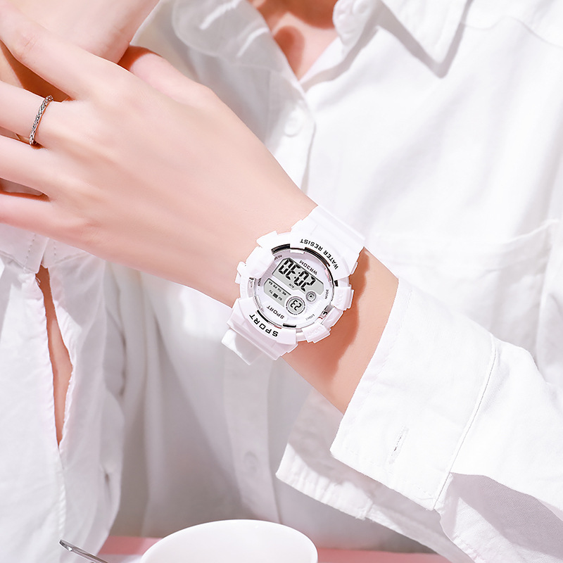Smartwatch Digital Watches For Kid Girl - YIKAZE çocuklar saatler moda aydınlık su