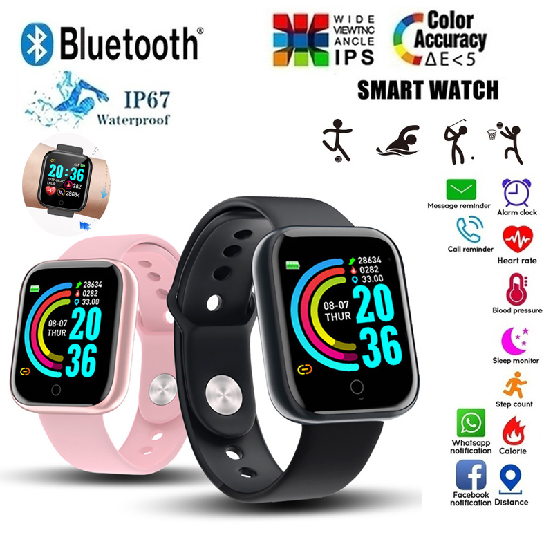 Watch Smart Y68 - Çok fonksiyonlu akıllı saat erkek kadın