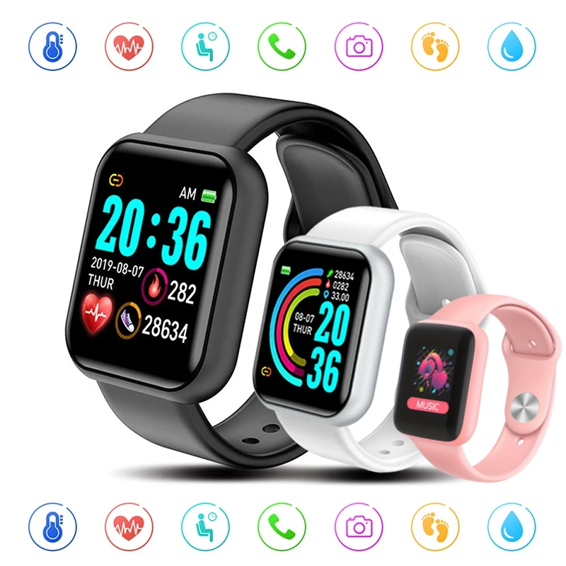 Smartwatch Health Watches - Spor Bluetooth akıllı saatler renk ekran