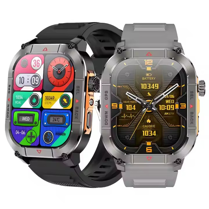 Smartwatch Health Watches - Yeni HK84 Erkek Akıllı Saat AMOLED