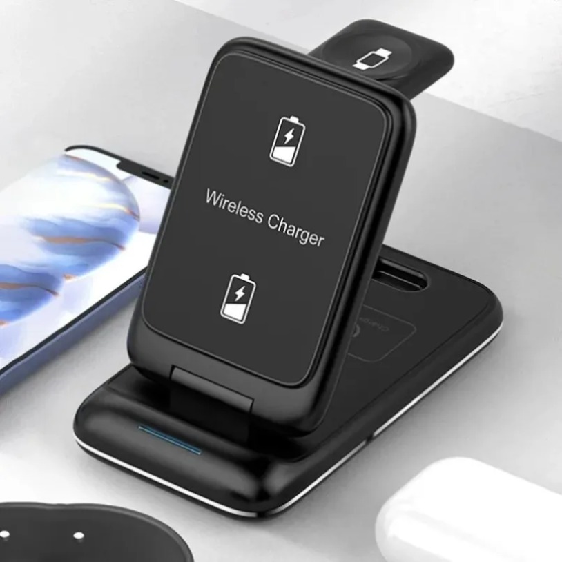 Watch 7 Smartwatch Iphone - Katlanabilir 3'ü 1 Arada 15W Hızlı