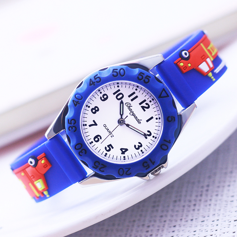 Smartwatch Watches For Kids Sale - Yeni satış moda itfaiye kamyonu karikatür