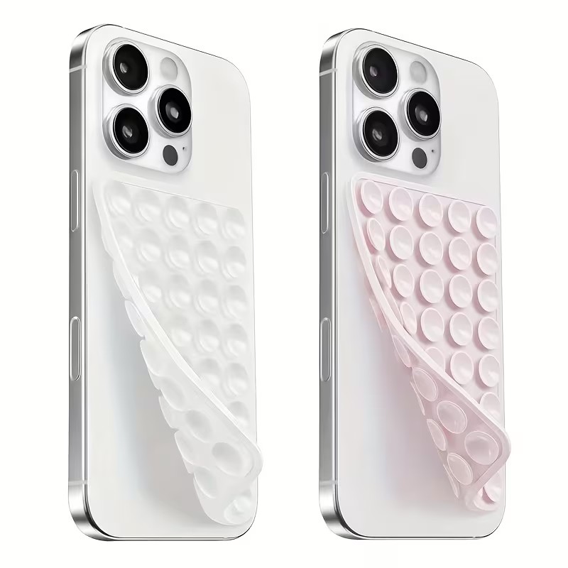 Watch Es - 2'li Paket Silikon Vakumlu Telefon Tutucu