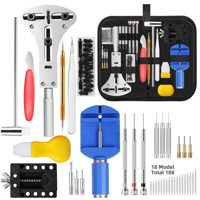 Crystal Press Tool - 147 adet/takım Saatçi Saat Tamir Tamir