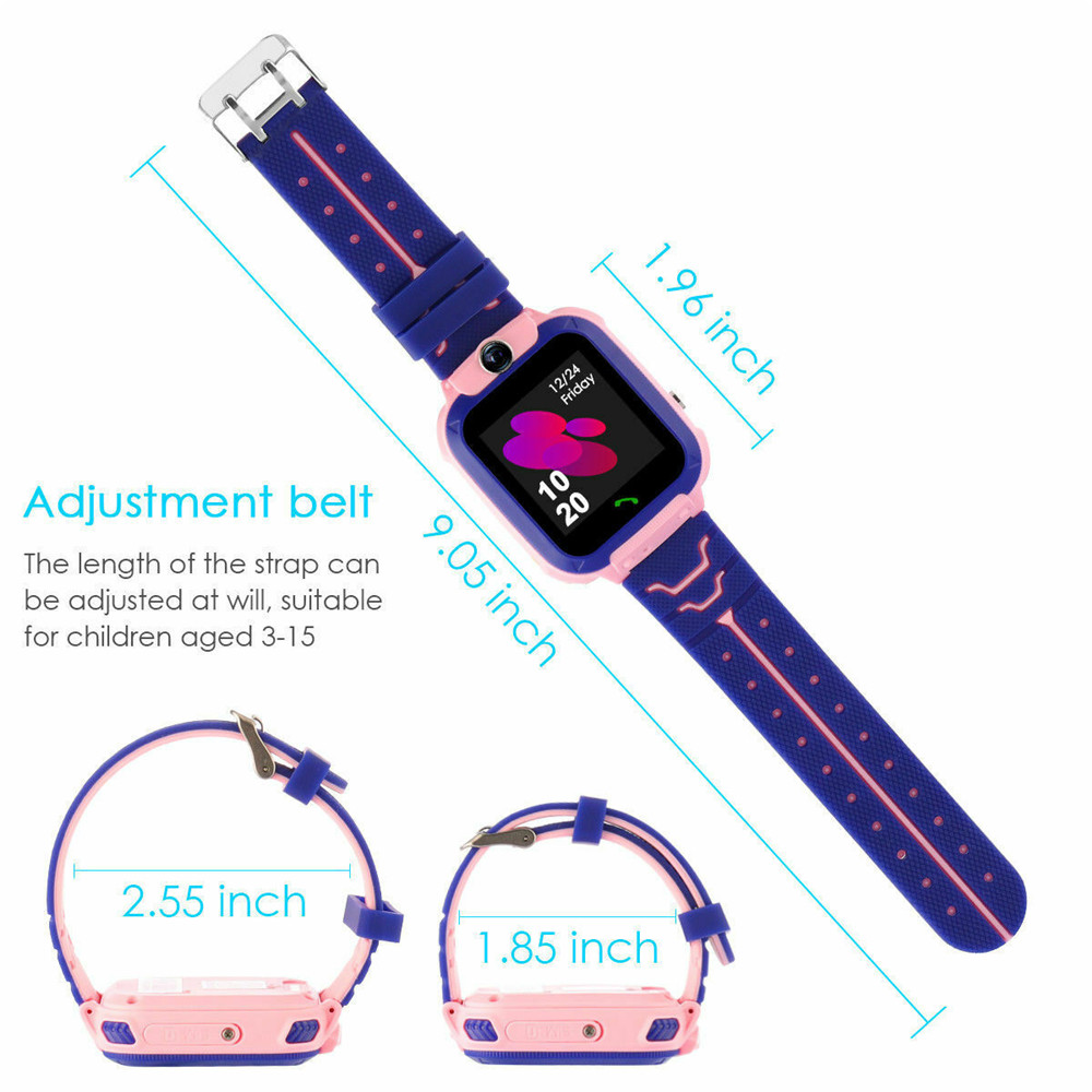 2G Çocuklar akıllı saat Acil D - Smartwatch Digital Watches For Kid Girl incelemesi ve fiyatı