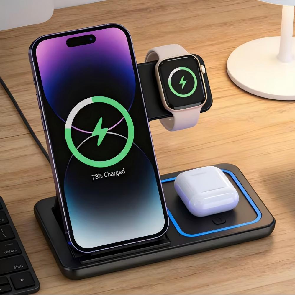 Hızlı Kablosuz Şarj Cihazı Şar - Watch 7 Smartwatch Iphone incelemesi ve fiyatı