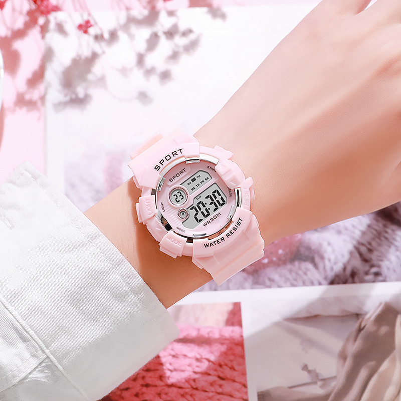 YIKAZE çocuklar saatler moda a - Smartwatch Digital Watches For Kid Girl incelemesi ve fiyatı