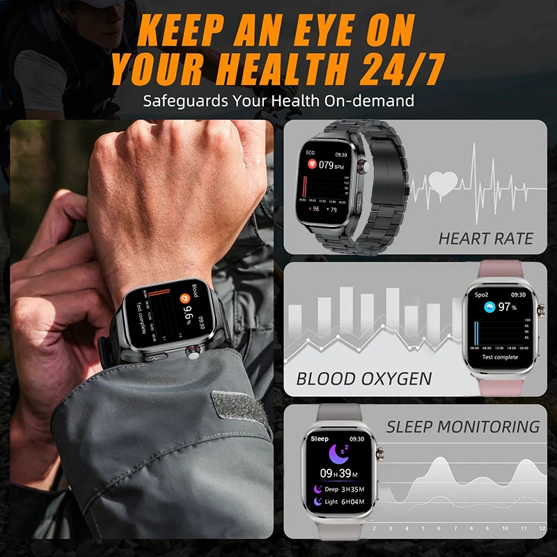 2025 Yeni Yüksek Hassasiyetli  - Smartwatch Health Watches incelemesi ve fiyatı