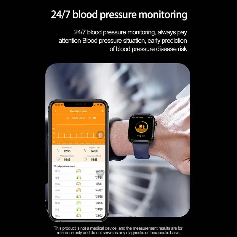 2025 Yeni EKG + PPG İzleme Akı - Smartwatch Health Watches For Women incelemesi ve fiyatı