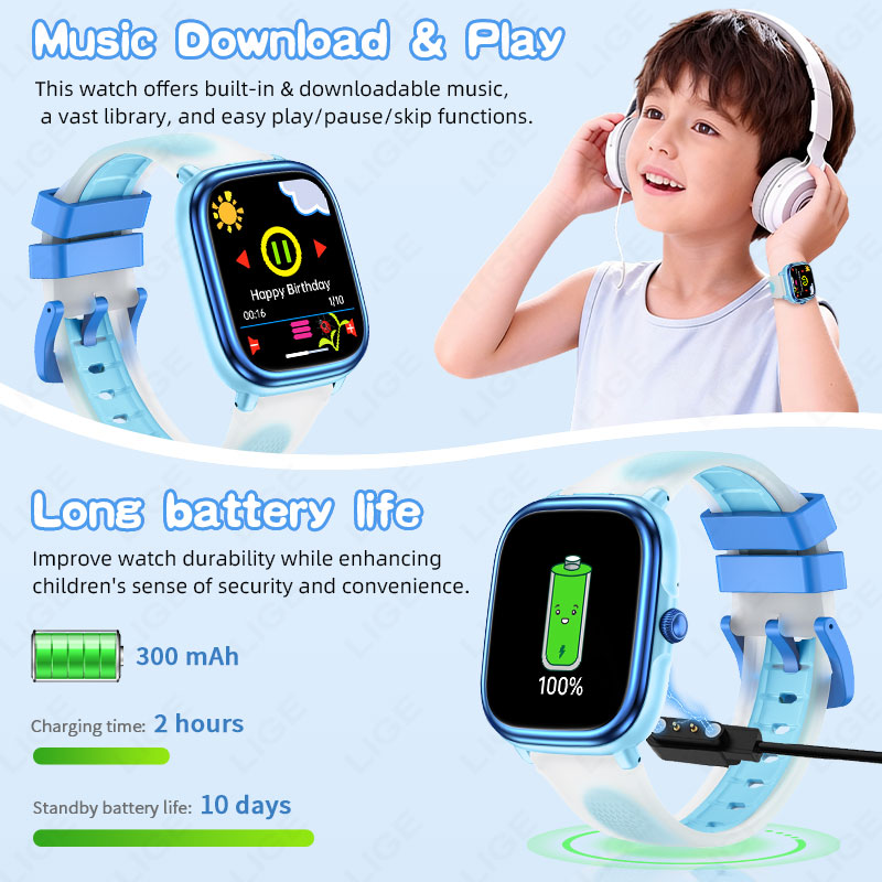LIGE Çocuklar Kız Erkek Mevcut - French Connection Watches Smartwatch App incelemesi ve fiyatı