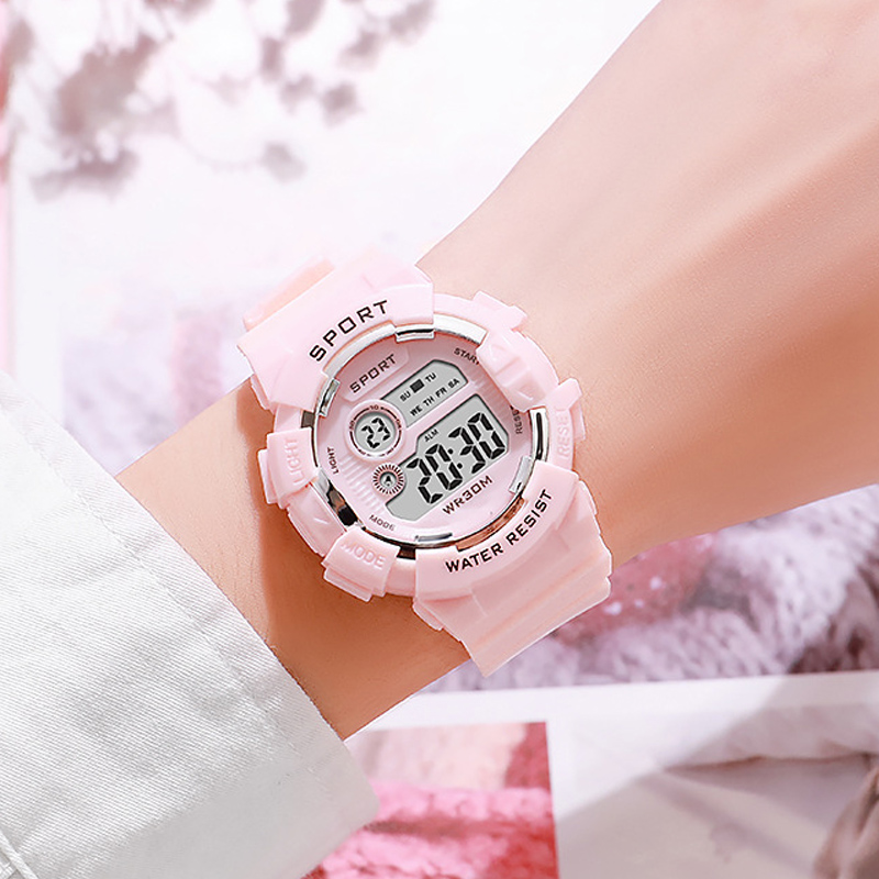 Moda Çocuklar Saatler Aydınlık - Smartwatch Digital Watches For Kid Girl incelemesi ve fiyatı