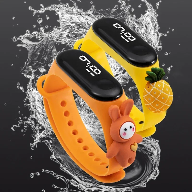 Su geçirmez Çocuk Akıllı Dokun - Smartwatch Digital Watches For Kid Girl incelemesi ve fiyatı