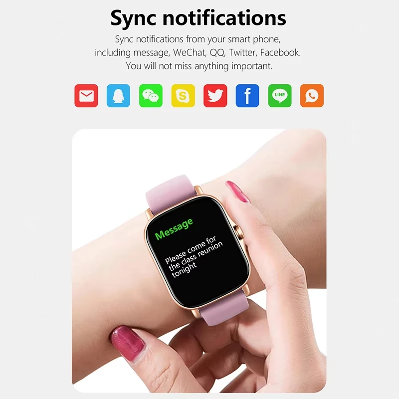Lenovo 1.83 Su Geçirmez Spor A - Smartwatch Health Watches For Women incelemesi ve fiyatı