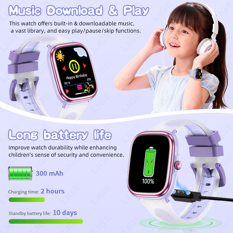 LIGE Çocuklar Kız Erkek Mevcut - French Connection Watches Smartwatch App incelemesi ve fiyatı