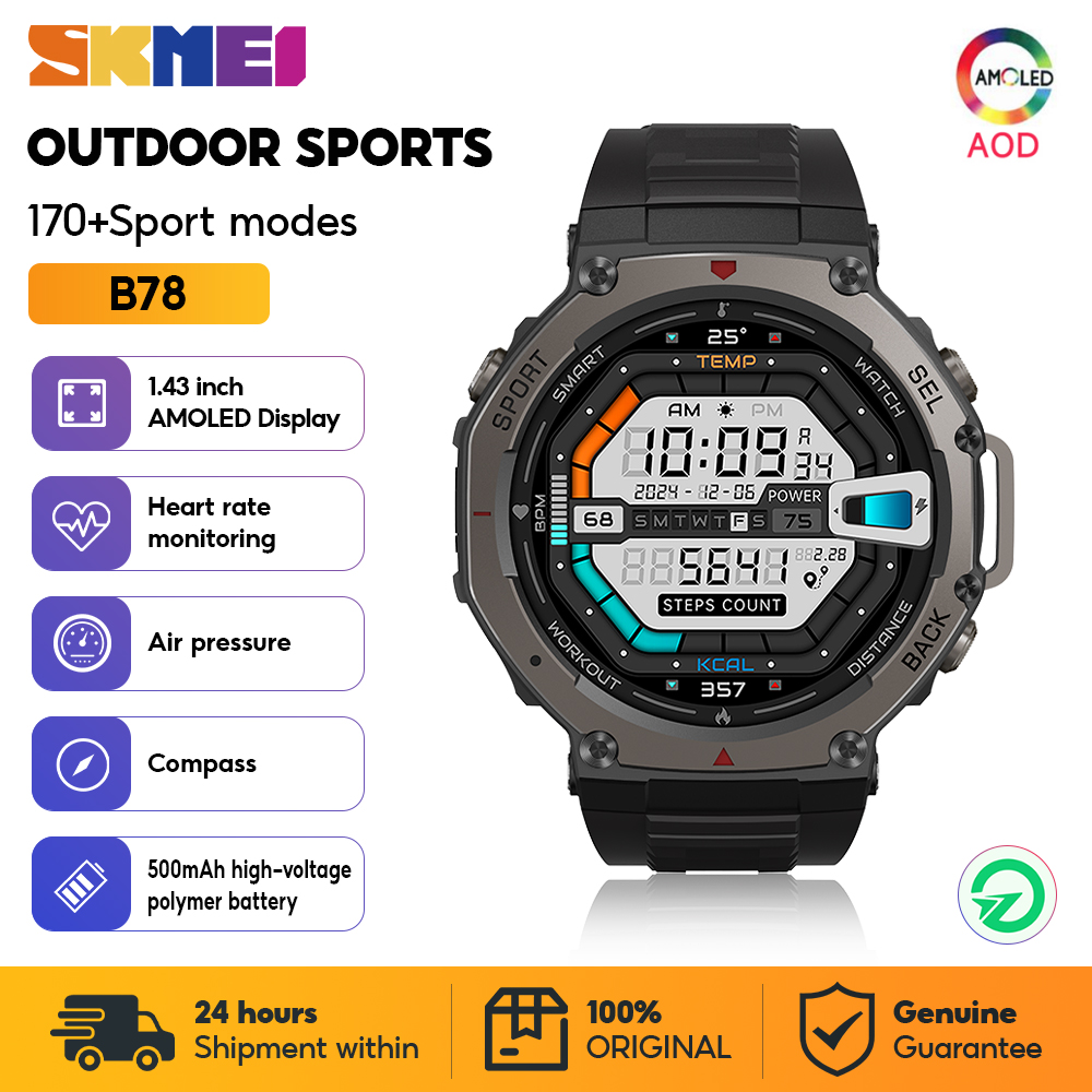 SKMEI Askeri Açık Hava Spor Ak - Smartwatch Digital Watches For Women incelemesi ve fiyatı