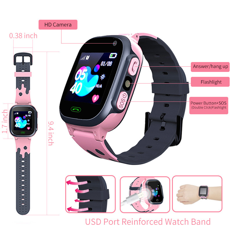 Çocuklar için akıllı saat Su G - Smartwatch Digital Watches For Kid Girl incelemesi ve fiyatı