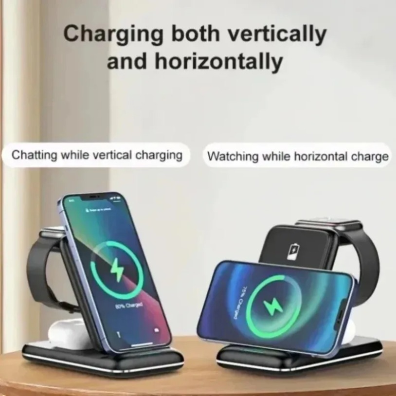 Katlanabilir 3'ü 1 Arada 15W H - Watch 7 Smartwatch Iphone incelemesi ve fiyatı