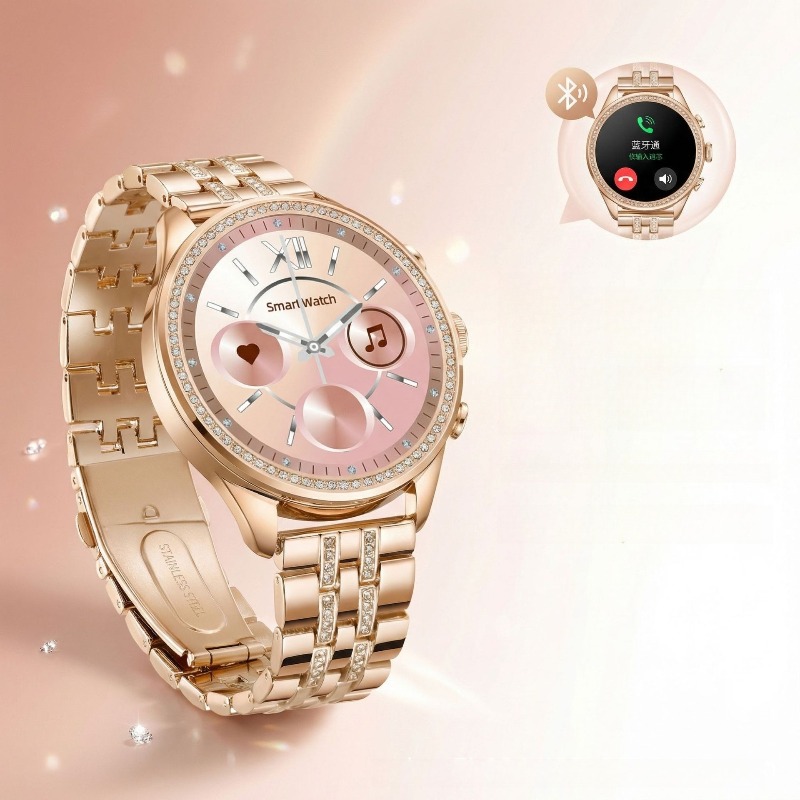 GEN9 Elmas İşlemeli Kadın Akıl - Smartwatch Health Watches For Women incelemesi ve fiyatı