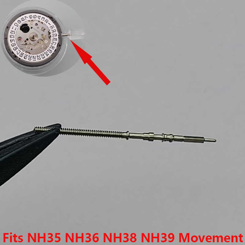 2/4 adet NH35 NH36 Mekanizma K - Watch Crown Stem incelemesi ve fiyatı