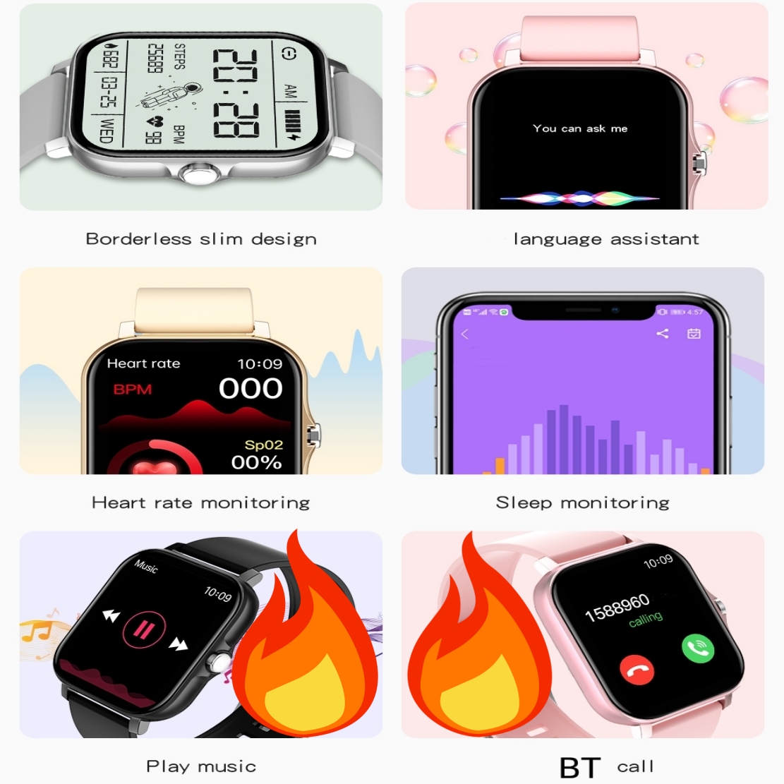 Akıllı saat 2026 Erkek Akıllı  - Watch Smart Y68 incelemesi ve fiyatı