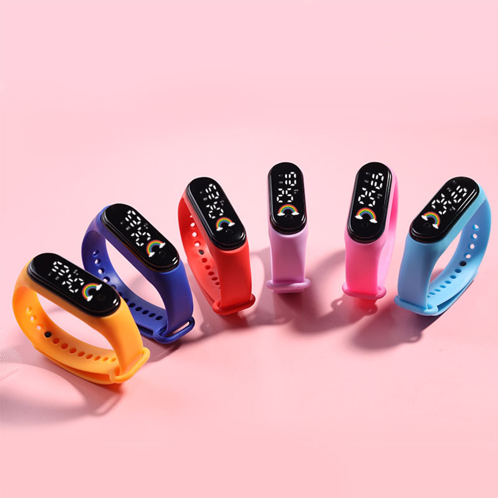 Renkli Çocuk akıllı saat Led D - Smartwatch Digital Watches For Kid Girl incelemesi ve fiyatı