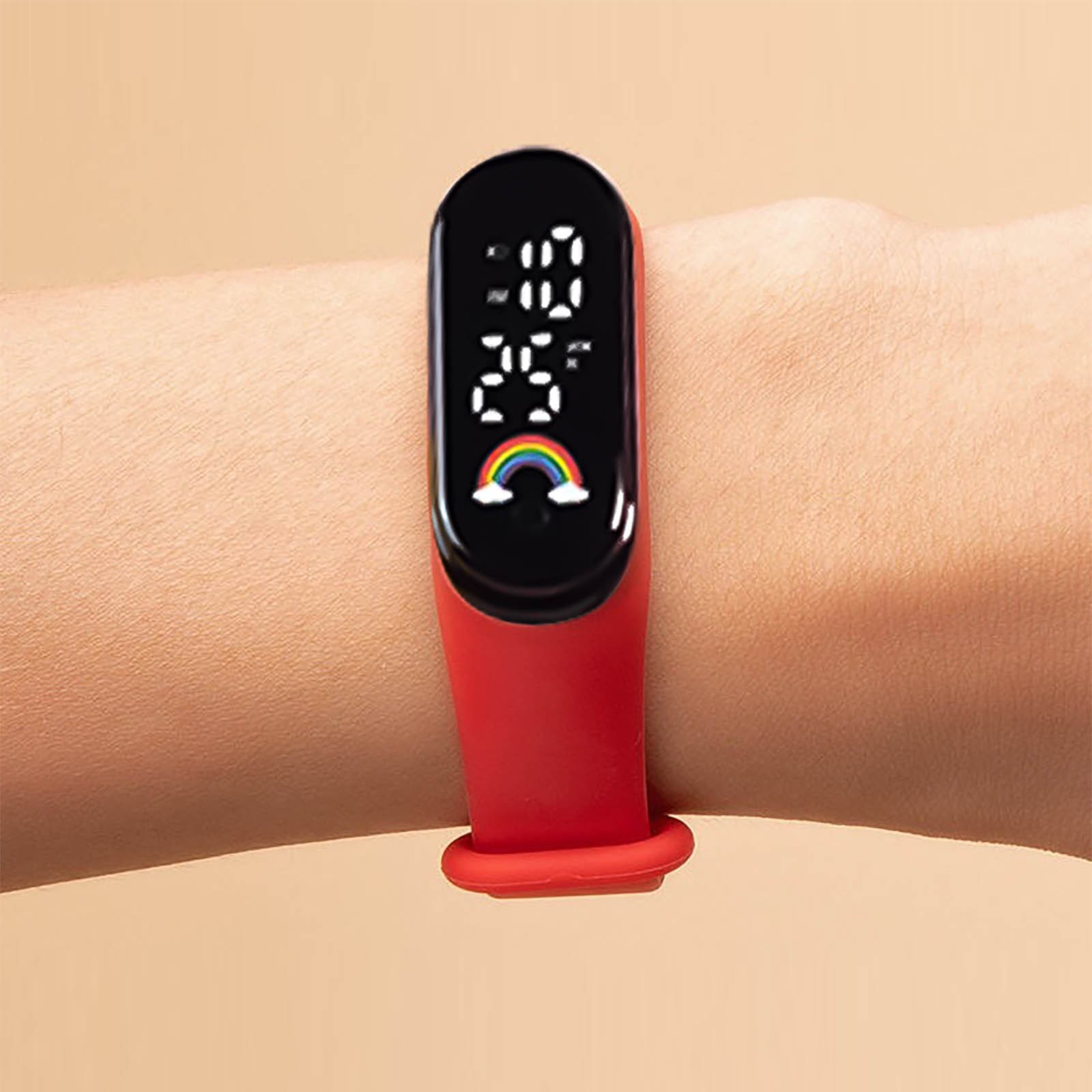 Renkli Çocuk akıllı saat Led D - Smartwatch Digital Watches For Kid Girl incelemesi ve fiyatı