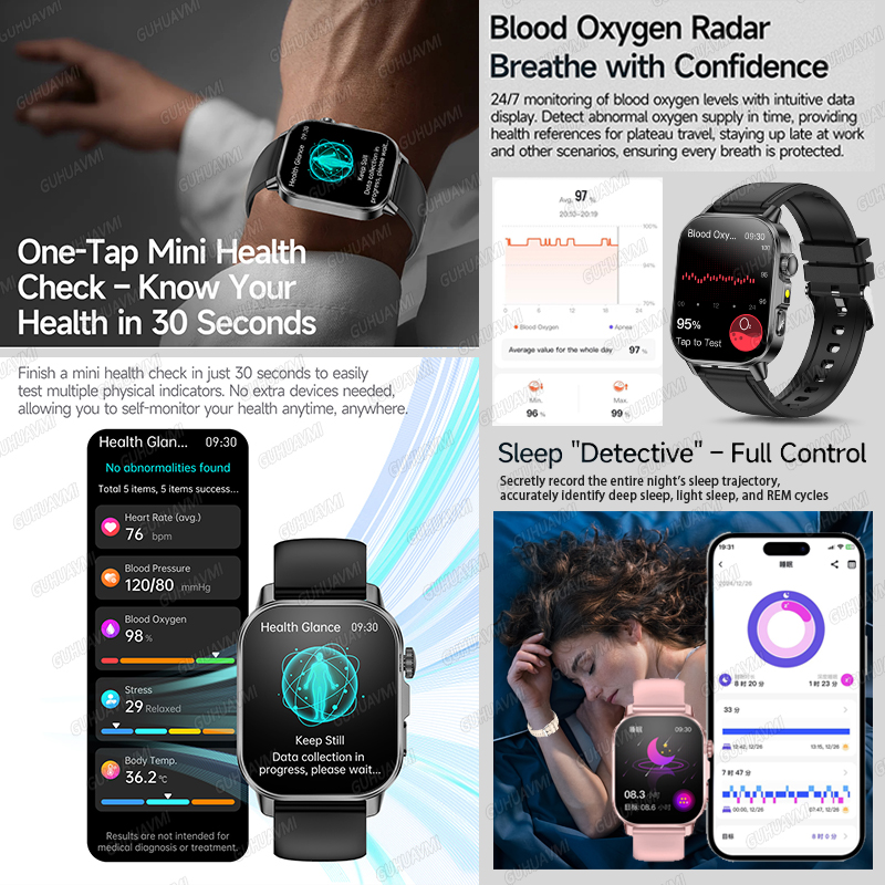 2026 Yeni Sağlık Akıllı Saati  - Smartwatch Health Watches For Women incelemesi ve fiyatı