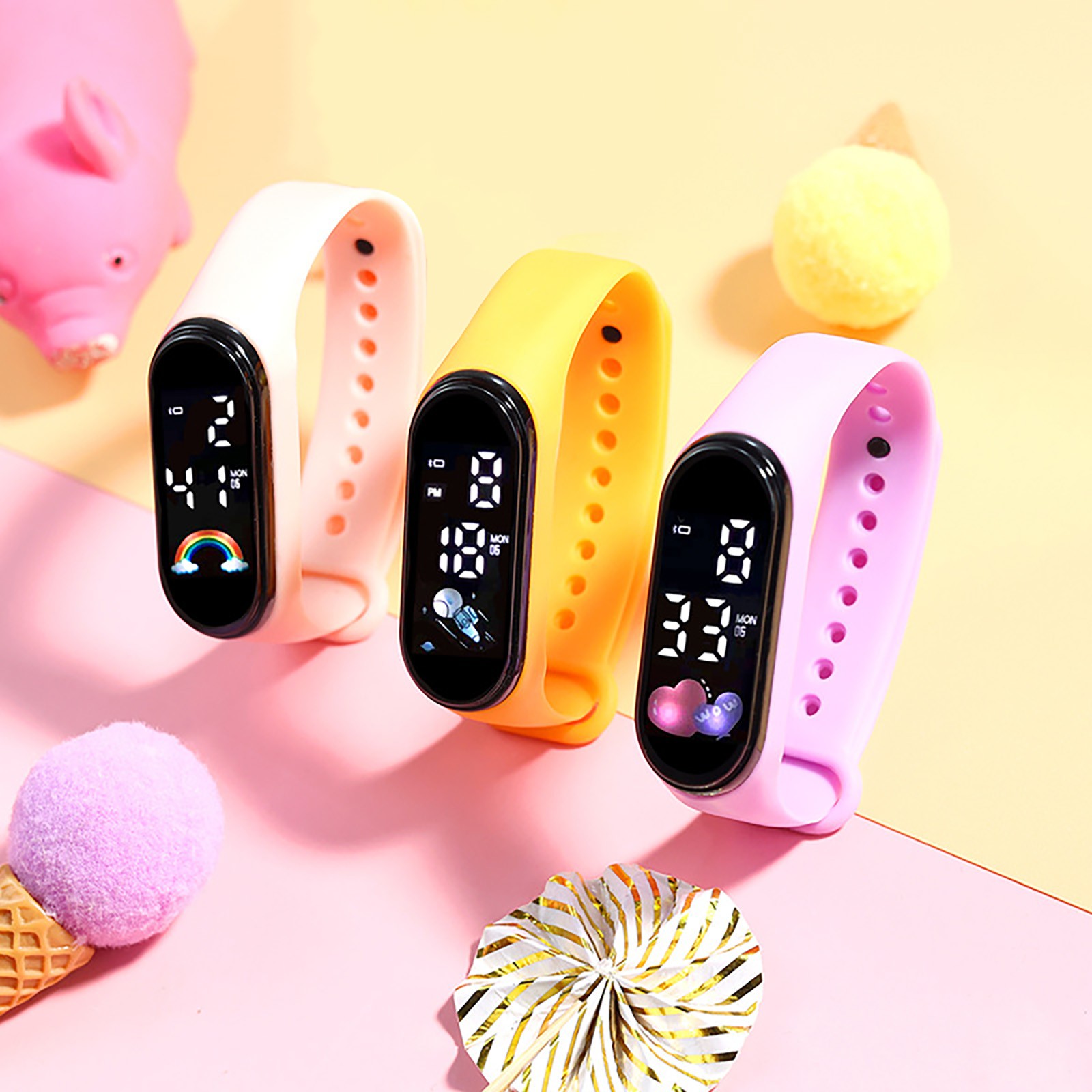Çocuklar için doğum günü hediy - Smartwatch Digital Watches For Kid Girl incelemesi ve fiyatı