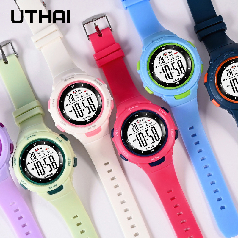UTHAI Çocuklar Saatler Spor Mo - Smartwatch Digital Watches For Kid Girl incelemesi ve fiyatı